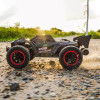 Машинка на радиоуправлении ZLL SG316 MAX 1:16 Black — скоростной монстр-трак 4WD с бесколлекторным двигателем, металлической трансмиссией, LED-подсветкой, до 80 км/ч, до 40 минут, до 300 м